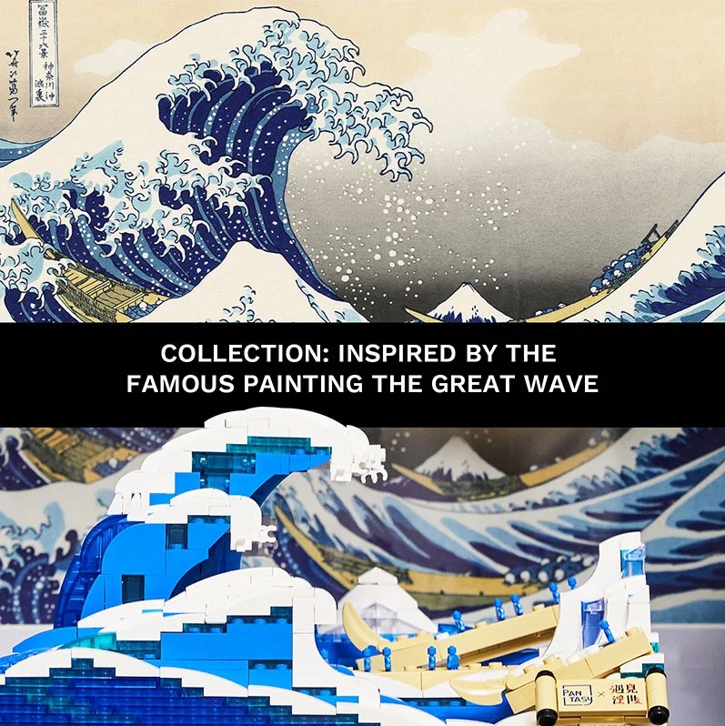 UKIYO-E - Kanagawa Surfing