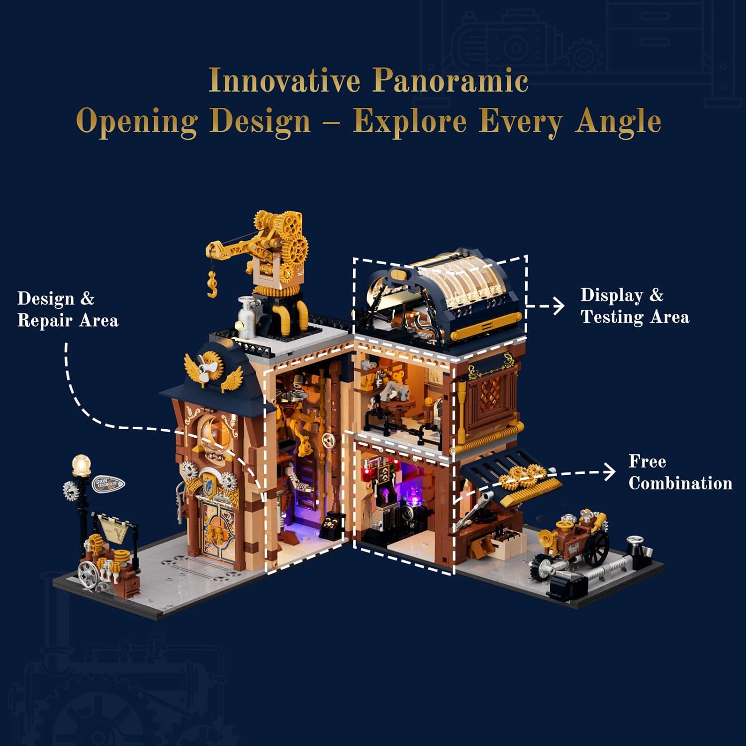 Steampunk Mechanical Workshop