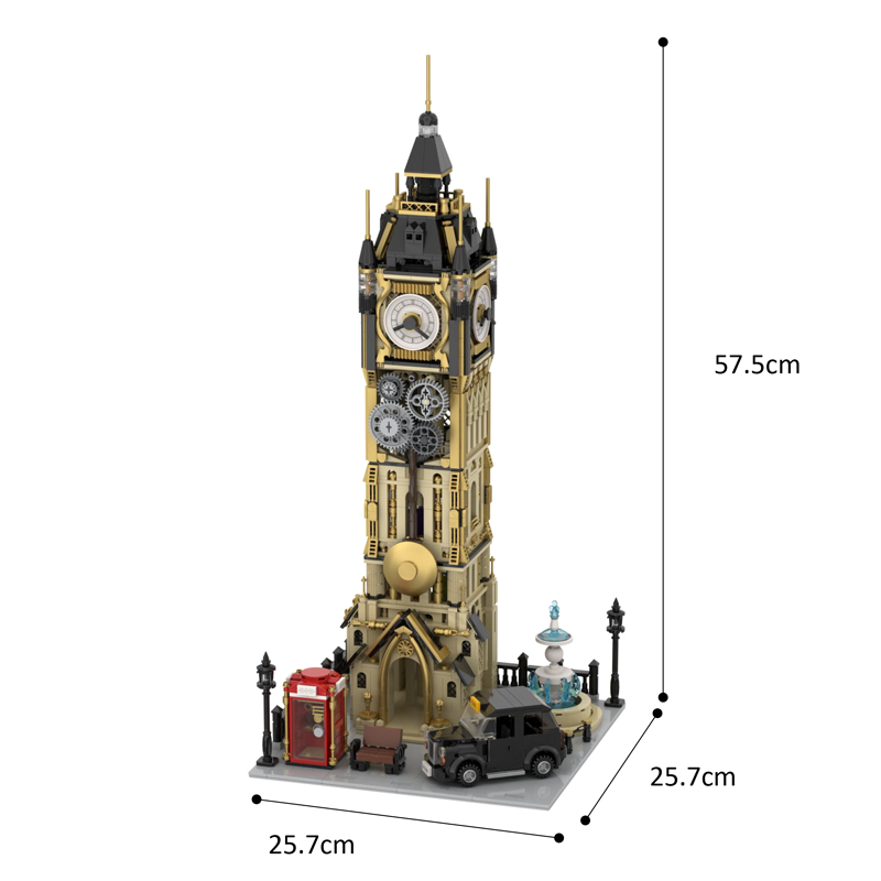 Steampunk Serie Uhrenturm 