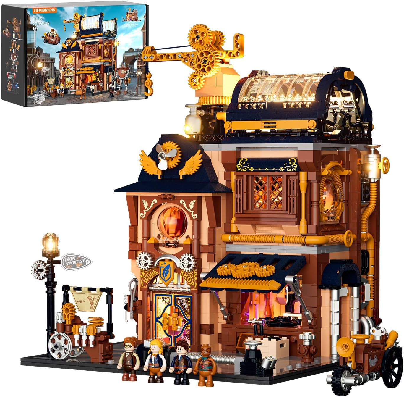 Steampunk Mechanical Workshop