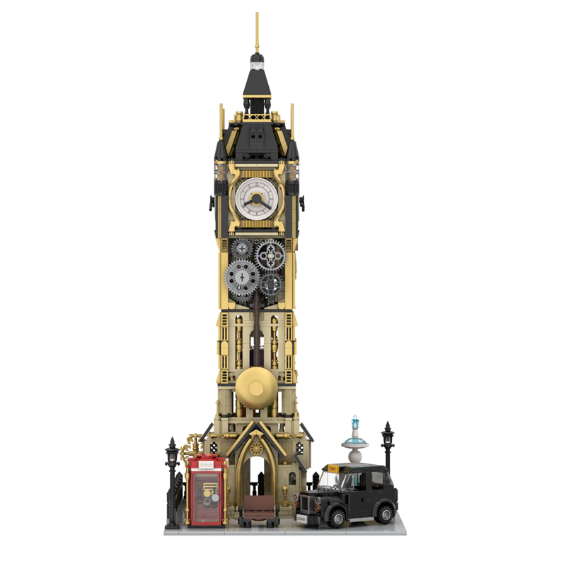 Steampunk Serie Uhrenturm 