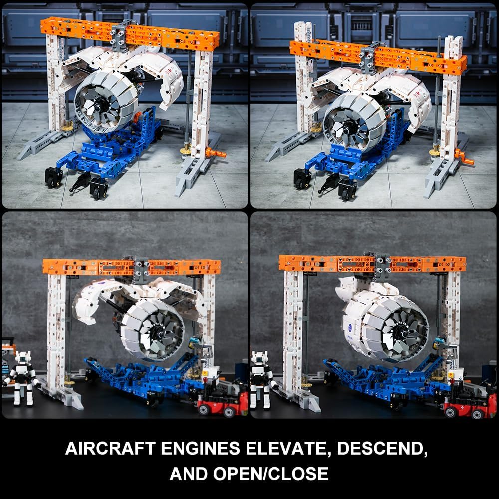 Aircraft Engine Maintenance Workshop