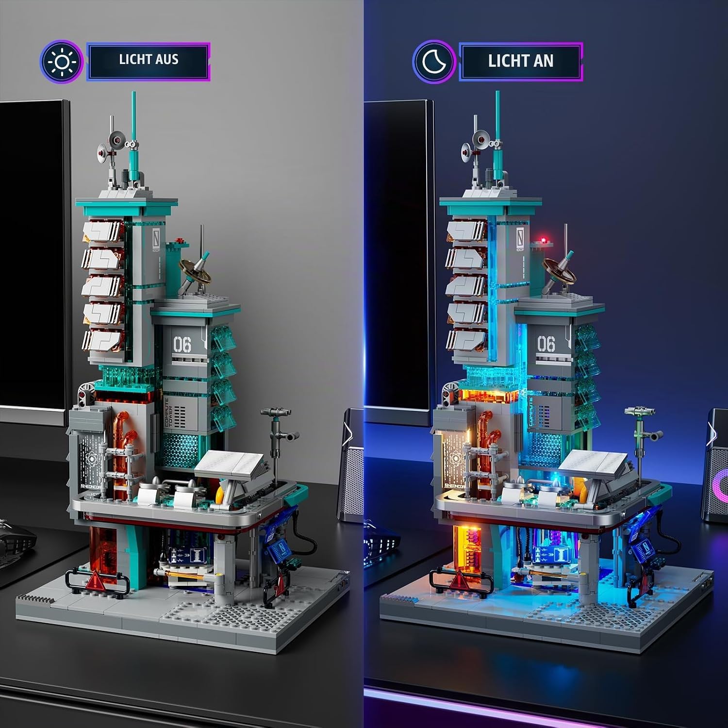 Neon Tech Station