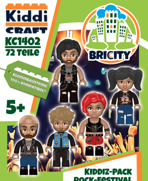 KIDDIZ Figuren-Pack Rock Festival