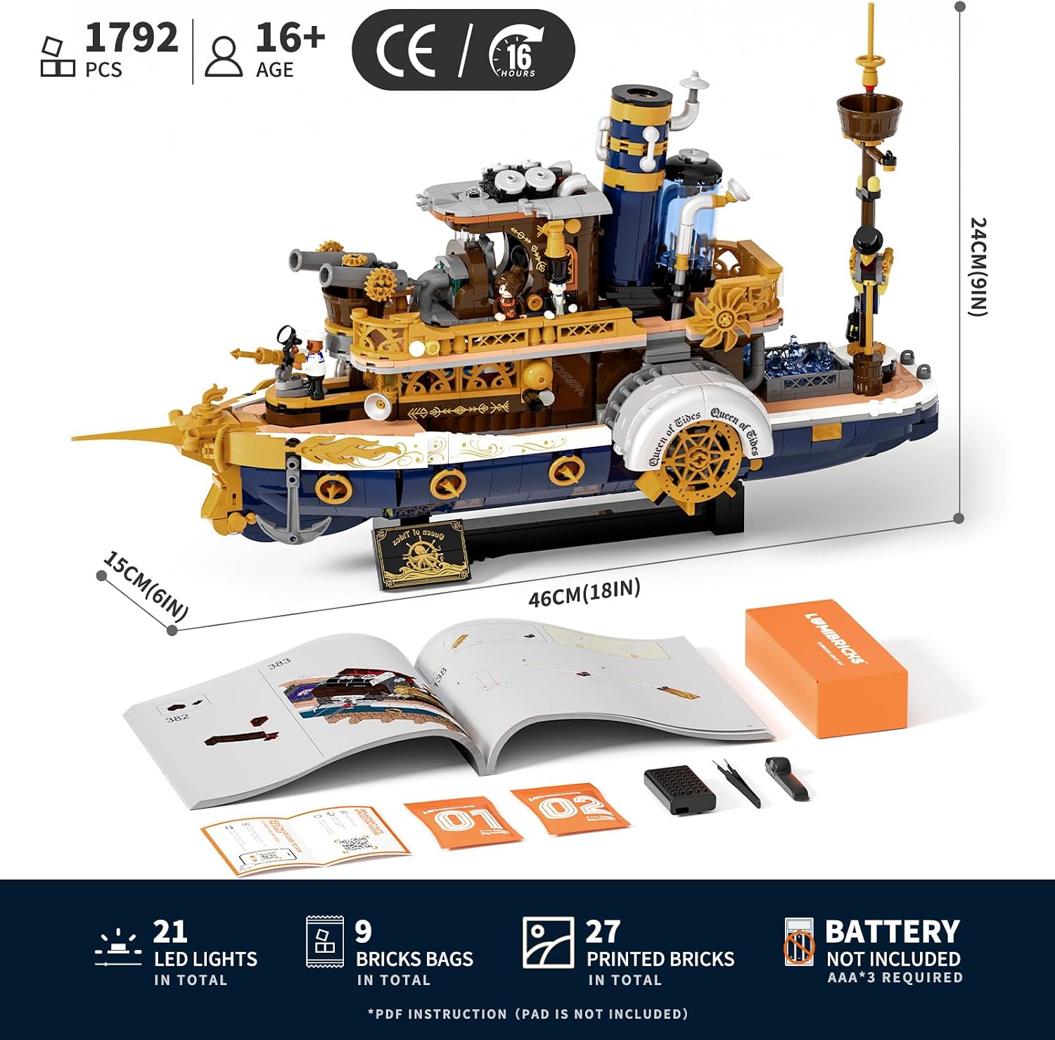 Steampunk Steamship