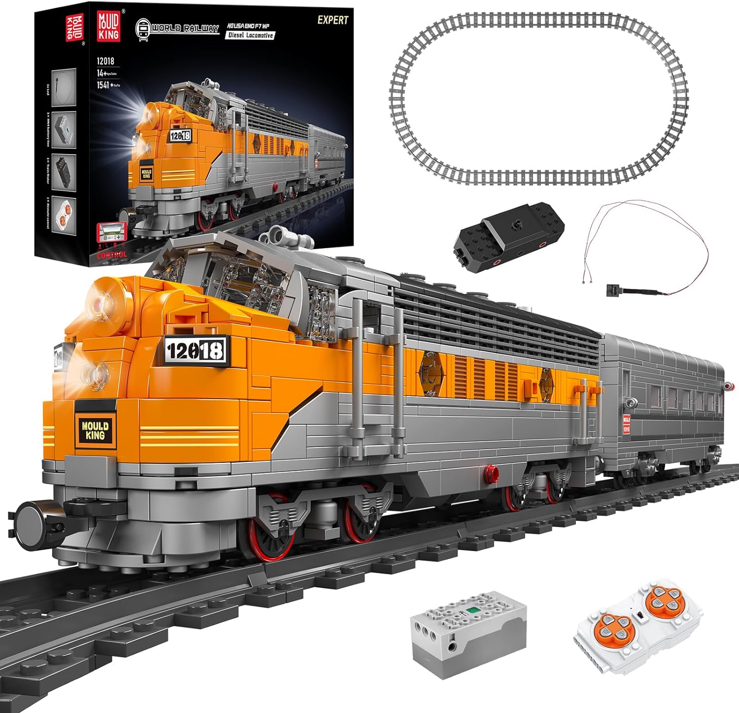 USA EMD F7 WP Diesel Lokomotive