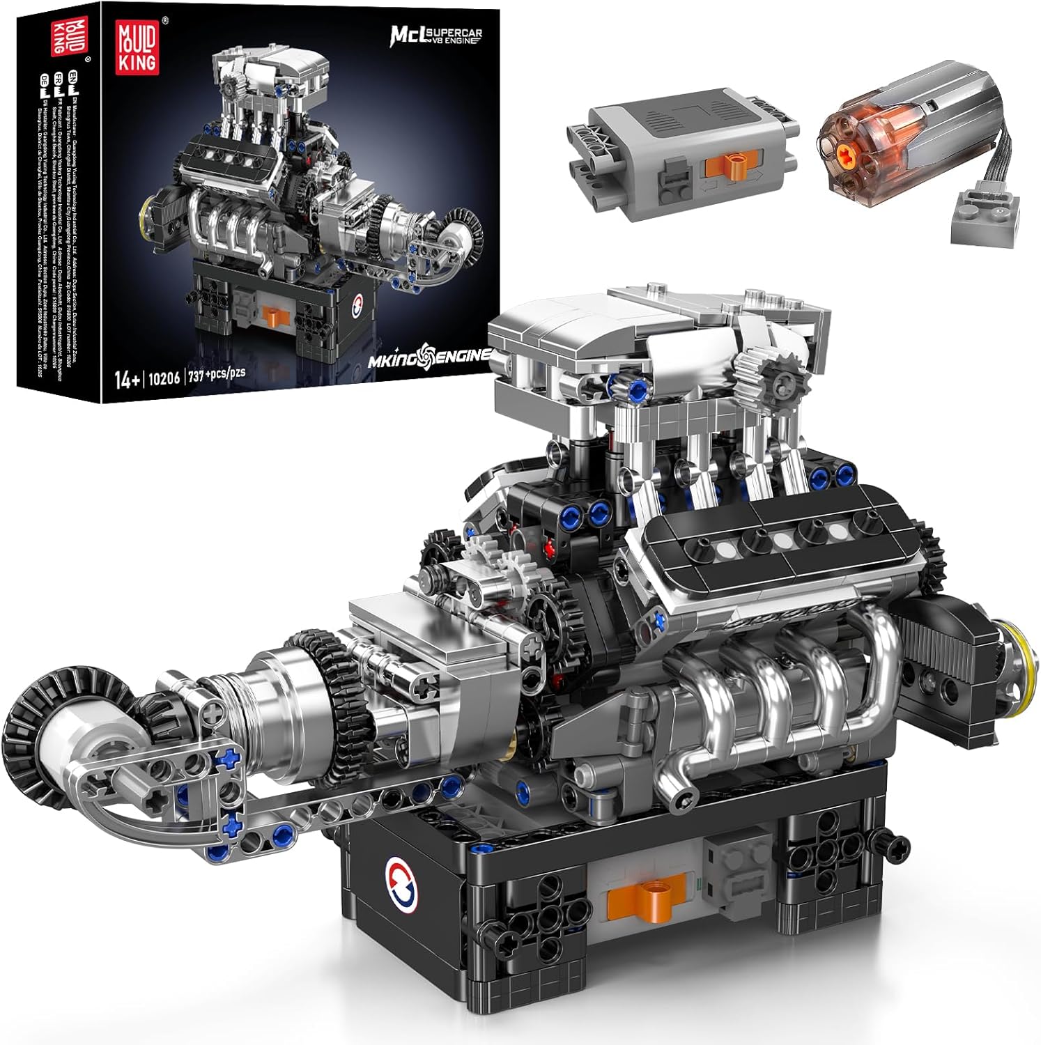 MCL V8-Zylinder Motor MCL V8-Zylinder Motor